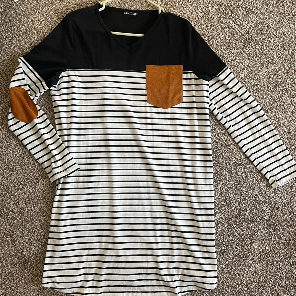 Shein long sleeve dress